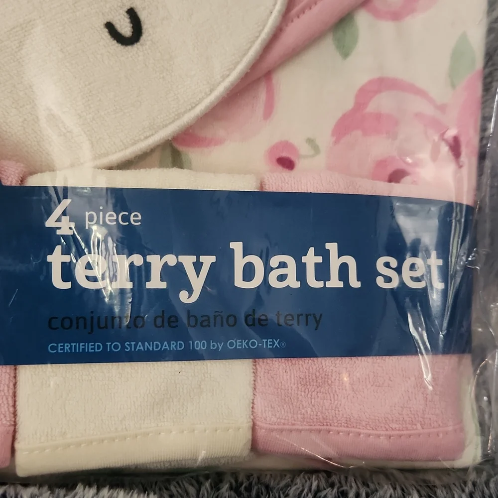 Terry bath set - Picture 2 of 5